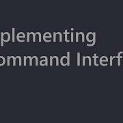 Implementing ICommand Interface