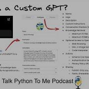 Building GPT Actions With FastAPI And Pydantic Talk Python To Me Ep 456