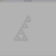 Fractal Surprise 9 Lines Turn Into A Sierpinski Triangle Python Turtle