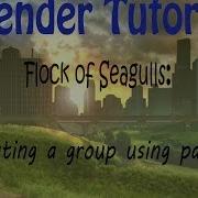 Blender Particle Based Group Animation Flock Of Birds