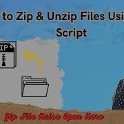 Batch Script How To Zip Unzip Files In Folder Using Batch Script How To Open Zip File