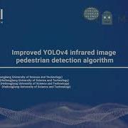 Improved YOLOv4 Infrared Image Pedestrian Detection Algorithm