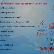 Servlet Interview Questions 50 Out Of 180