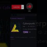 Cyber Punk VScode Theme Coding