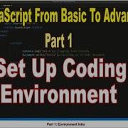 Set Up Coding Environment Part 1 JavaScript SmartCode
