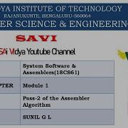 Module 1 Data Structures Used In Design Of Assemblers