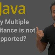 Java Bangla Tutorials 135 Why Java Doesn T Support Multiple Inheritance