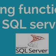 String Functions In SQL Server