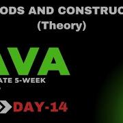Methods And Constructors In Java Object Oriented Programming Basics