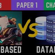 File Based Vs Relational Database A Level Computer Science 9618