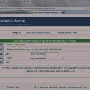 Validate Your HTML5 Code