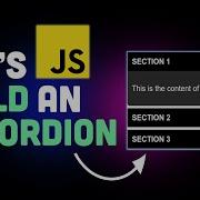 Как легко создать аккордеон с помощью JavaScript Html и CSS