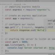 1 3 Hello World Expressjs Getting Started Nodejs