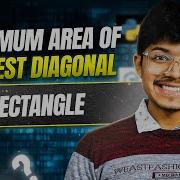 Maximum Area Of Longest Diagonal Rectangle Convert Description To Code