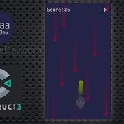 Particles Score High Score Avoid Falling Balls Construct 3 Tutorial