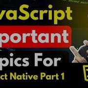 Important Javascript Topics For React Native Part 1 Engineer Codewala