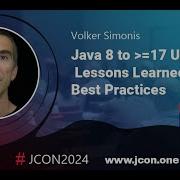 Java 8 To 17 Upgrade Lessons Learned And Best Practices Volker Simonis EN