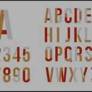 Animated Typeface After Effects Templets Free Download