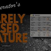 ABLETON OPERATOR S BARELY USED AWESOME FEATURE