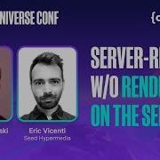 How You Can Server Render Without Rendering On The Server Mike Grabowski Eric Vicenti RUC 2024