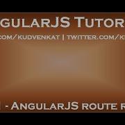 AngularJS Route Resolve
