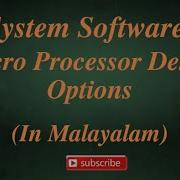Part 20 Macro Processor Design Options System Software