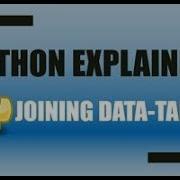 Python Creating And Joining Data Tables