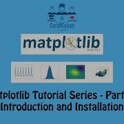 Matplotlib Tutorial Introduction Installation And First Plot Part 1