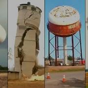 Water Tower Demolition And Collapse Compilation