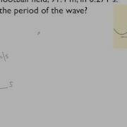 Basic Wave Calculations
