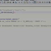 PHP Mysql Fetch Array