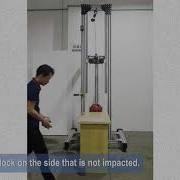 Basketball Horizontal Impact Testing Operation