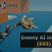 3D ENEMY AI In UNITY E03 TAKE DAMAGE DEATH