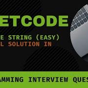 Reserve String LeetCode Easy Programming Challenge Optimal Solution In Java