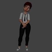 Waitress Animation Idle And Weightshift Animated By Victor Arce