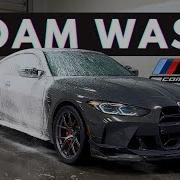 BMW M4 Foam Wash Exterior Auto Detailing Satisfying ASMR