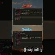 Junior Vs Senior Developer Shorts Html Ytshorts