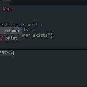 Referring To The Null Object In Python