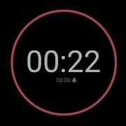 22 Second Countdown Timer IPhone Timer Style