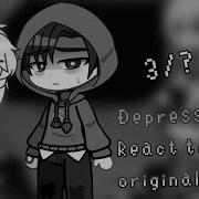 Depressive Ink React To Original 3 Undertale AU