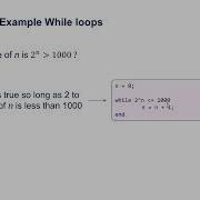 MATLAB Conditionals And Loops Loop In MATLAB Programming