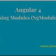 Using Modules In Angular NgModules Tutorial