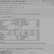 Extracting Regression Details From The StatsModels Result Table Using A For Loop