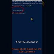 Краткий обзор PowerShell 1 Как использовать команду Get Location