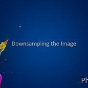 Photoshop CC Downsampling The Image