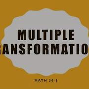 Math 30 3 Multiple Transformations