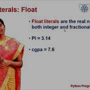 Constants And Literals In Python