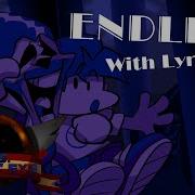 Endless WITH LYRICS Friday Night Funkin VS Sonic EXE Mod Cover