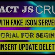 React Js CRUD Insert Update Delete For Beginners With Rest API