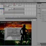 Flash CS4 Tutorials Creating Sections HD Part 2